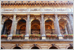 National Theatre (N?dn?ivadlo), building detail.