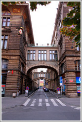 Covered walkways across Nek?nka at Na P&#345;?p&#283;, Nov?&#283;sto.