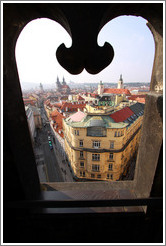 View to the west from the Powder Tower (Pra?n?r?).