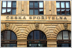 Building with three faces, &#268;esk?po&#345;itelna, Ryt?345;sk?Star?&#283;sto.