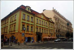 Orange and yellow building, Ryt?345;sk?Star?&#283;sto.
