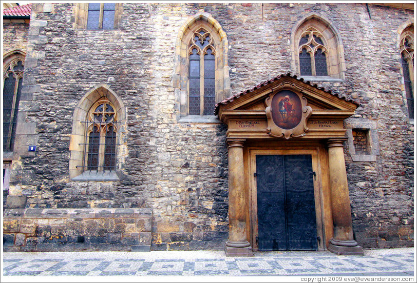 St. Martin in the Wall Church (Sv. Martin ve zdi), Star?&#283;sto.