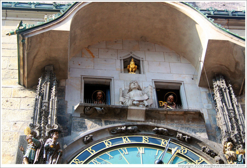 Apostles, Prague Astronomical Clock (Pra?sk? orloj), Old Town Hall (Starom&#283;stsk?adnice), Star?&#283;sto.