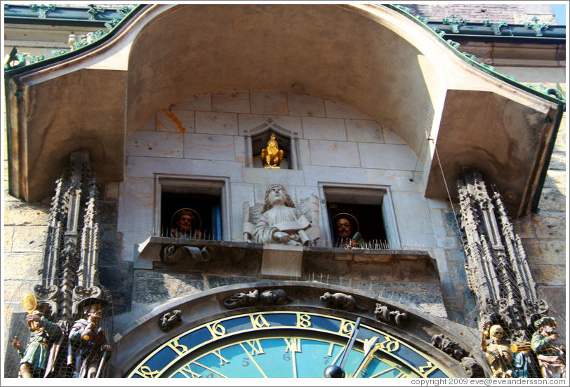 Apostles, Prague Astronomical Clock (Pra?sk? orloj), Old Town Hall (Starom&#283;stsk?adnice), Star?&#283;sto.