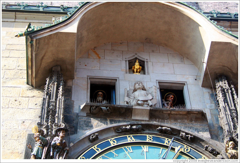 Apostles, Prague Astronomical Clock (Pra?sk? orloj), Old Town Hall (Starom&#283;stsk?adnice), Star?&#283;sto.