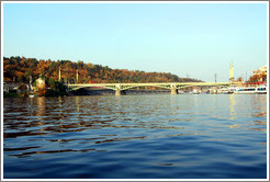Czech's Bridge (&#268;ech&#367;v most) over the Vltava River.