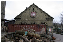 House with the three dots symbolizing Christiania.