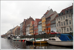 Christianshavns canal, with houseboats.