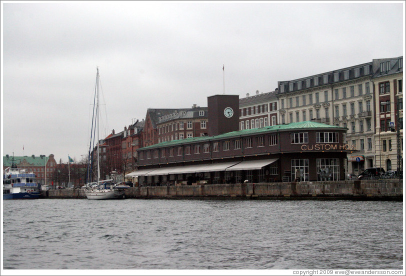 Custom House Restaurant.  Port of Copenhagen.