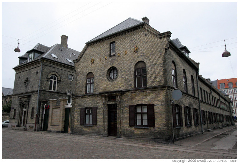 Stone houses.  Borgergade at R?gade, city centre.