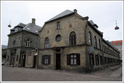 Stone houses.  Borgergade at R?gade, city centre.