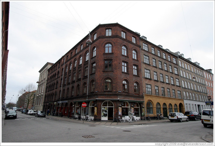 Intersection of Borgergade and Fredericiagade, city centre.