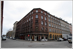 Intersection of Borgergade and Fredericiagade, city centre.