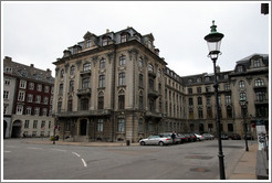 Building near Marmorkirken (Marble Church or Frederiks Kirke), city centre.