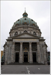 Frederiks Kirke, also known as Marmorkirken (Marble Church).