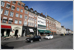 Cafes and restaurants.  Kongens Nytorv, city centre.