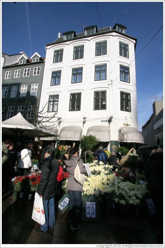 Magasin flower shop.  Magasins Torv, city centre.