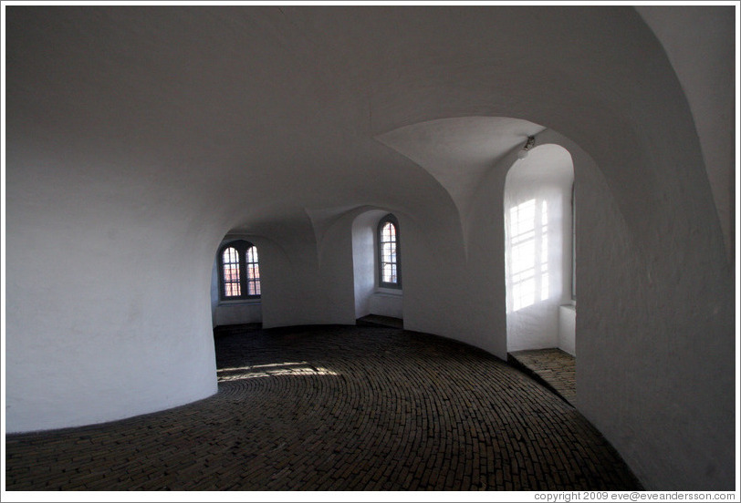 Rundetaarn (The Round Tower), interior.