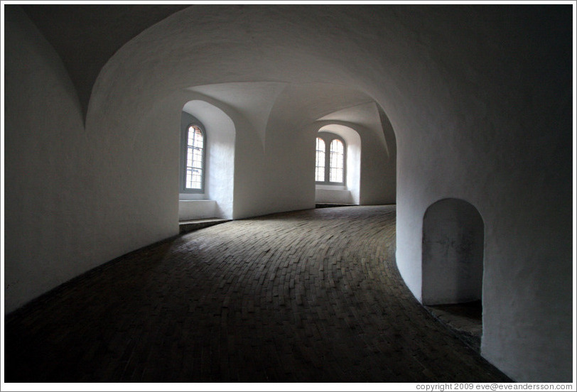 Rundetaarn (The Round Tower), interior.