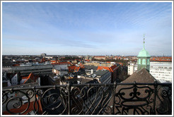 View to the north from Rundetaarn (The Round Tower).