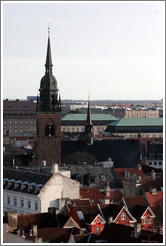 Helligaandskirken, viewed from Rundetaarn (The Round Tower).