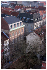 View to the southwest from Rundetaarn (The Round Tower).