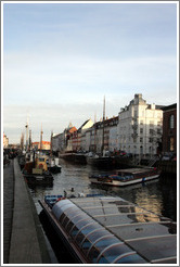 Houseboats.  Nyhavn (New Harbor).