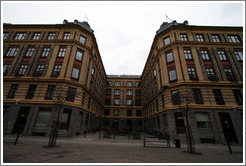 Restored houses on Skydebanegade.  Vesterbro district.