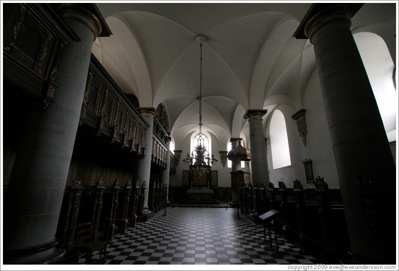 Chapel.  Kronborg Castle.  Helsing?r.