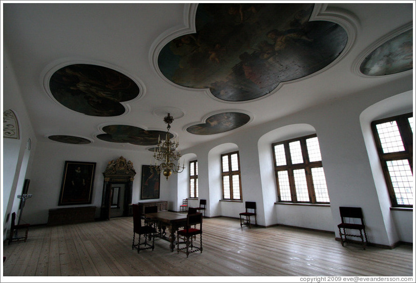 King's chamber.  Kronborg Castle.  Helsing?r.
