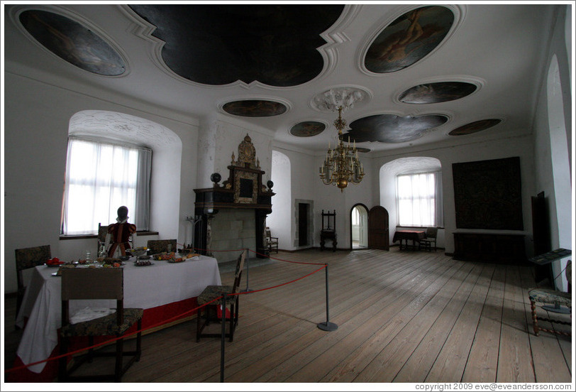 Queen's chamber.  Kronborg Castle.  Helsing?r.