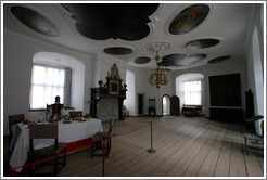 Queen's chamber.  Kronborg Castle.  Helsing?r.