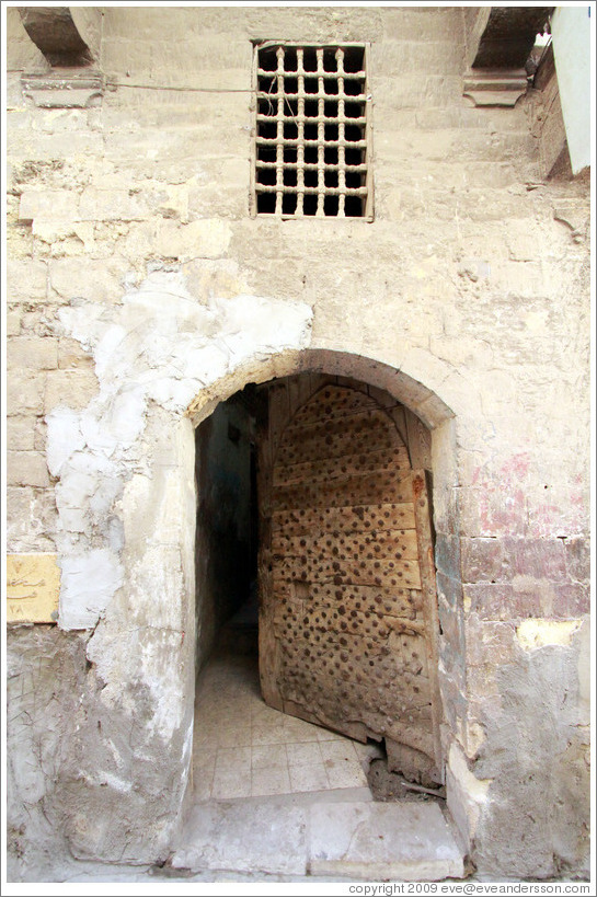 Doorway.  Old Cairo (Masr el Ad&#299;ma).