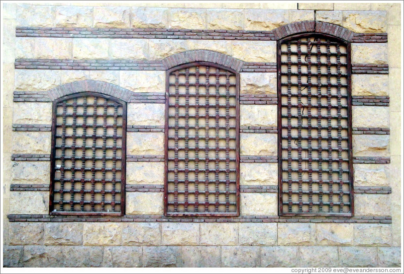 Wall decoration.  Old Cairo (Masr el Ad&#299;ma).