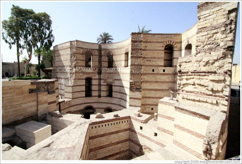 Fort Babylon.  Old Cairo (Masr el Ad&#299;ma).