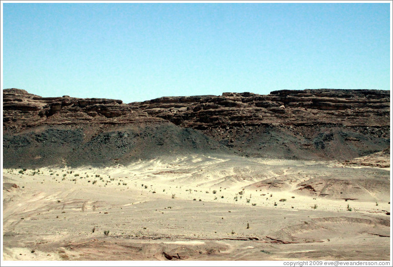 Sinai Desert (grey, black, brown, and beige).