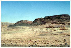 Sinai Desert (grey, black, brown, and beige).