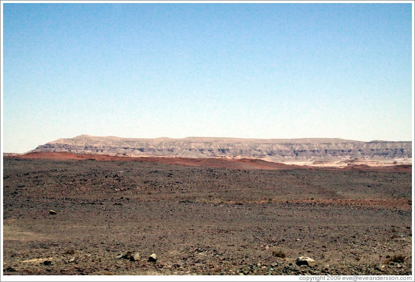 Sinai Desert (red, pink, and grey).