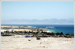 The port city of Nuweiba.