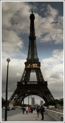 The Eiffel Tower.