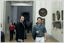 Louvre.  Rolf and Jin.