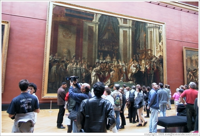 Louvre.  Large format art.