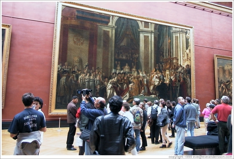 Louvre. Large format art.