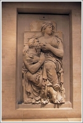 Louvre.  Relief by entrance.