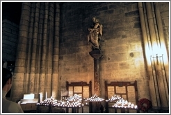 Notre Dame candles.