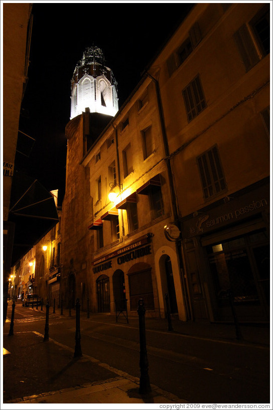 Couvent des Augustins at night.  Old town.
