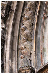 Angels.  Cathedrale St-Sauveur.