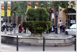 La fontaine des Neuf Canons (Nine Cannons).  Built in 1691.  Cours Mirabeau.