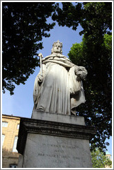 Fontaine du Roi Ren?King Ren? fountain).  Built in 1819.  Cours Mirabeau.