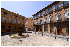 Place d'Albertas.  Old town.